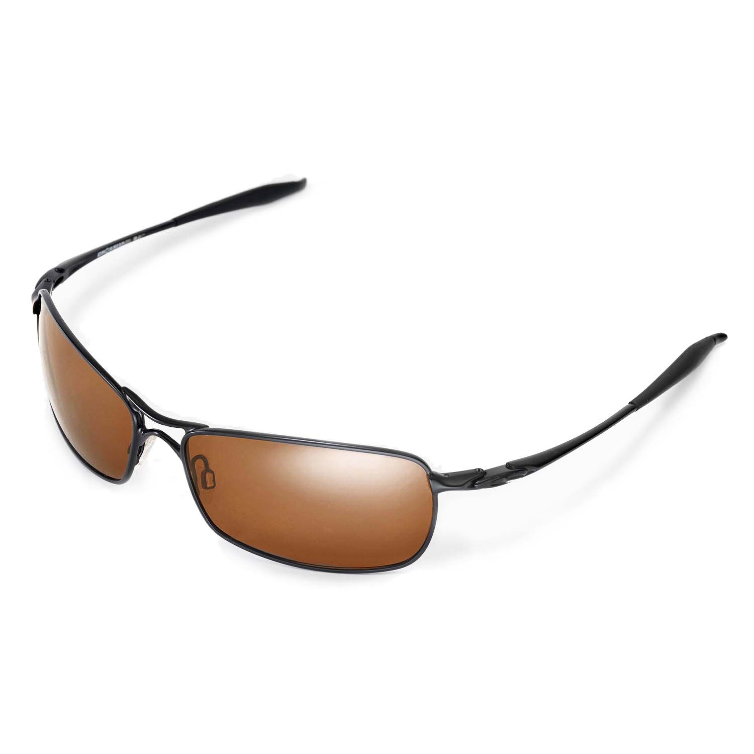 Walleva Polarized Brown Replacement Lenses For Oakley Crosshair 2.0